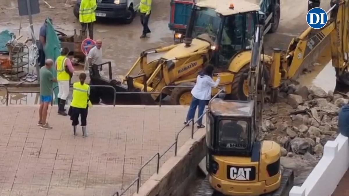 Vídeo: Ibiza toma medidas contra las inundaciones: obras en el torrente de sa Llavanera