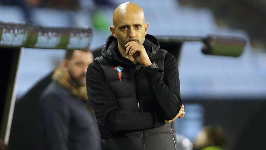 Cardoso, durante el partido contra el Sevilla. // M.G.Brea