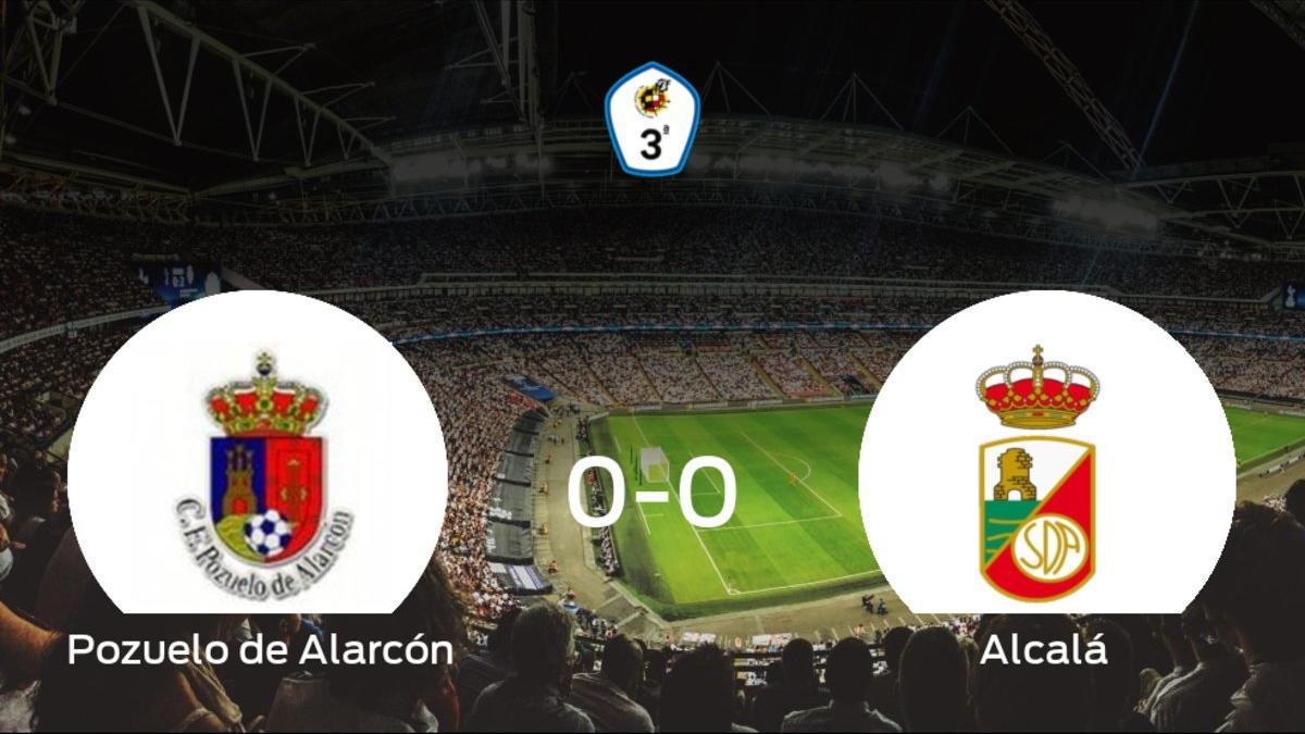 El Pozuelo de Alarcón y el RSD Alcalá concluyen su enfrentamiento en el Valle de las Cañas sin goles (0-0)