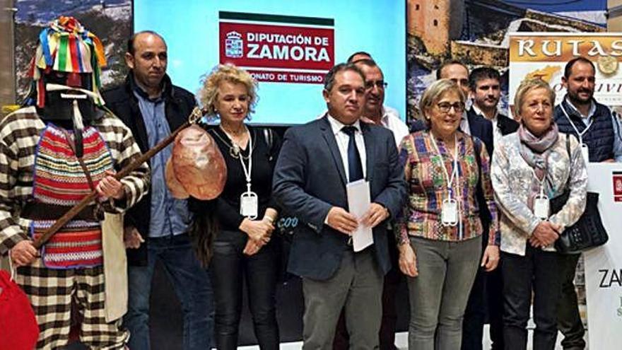 Presentación de los atractivos turísticos de Toro, La Guareña y Tierra del VIno, realizada por el Grupo de Acción Local Torguvi en la Feria Intur.