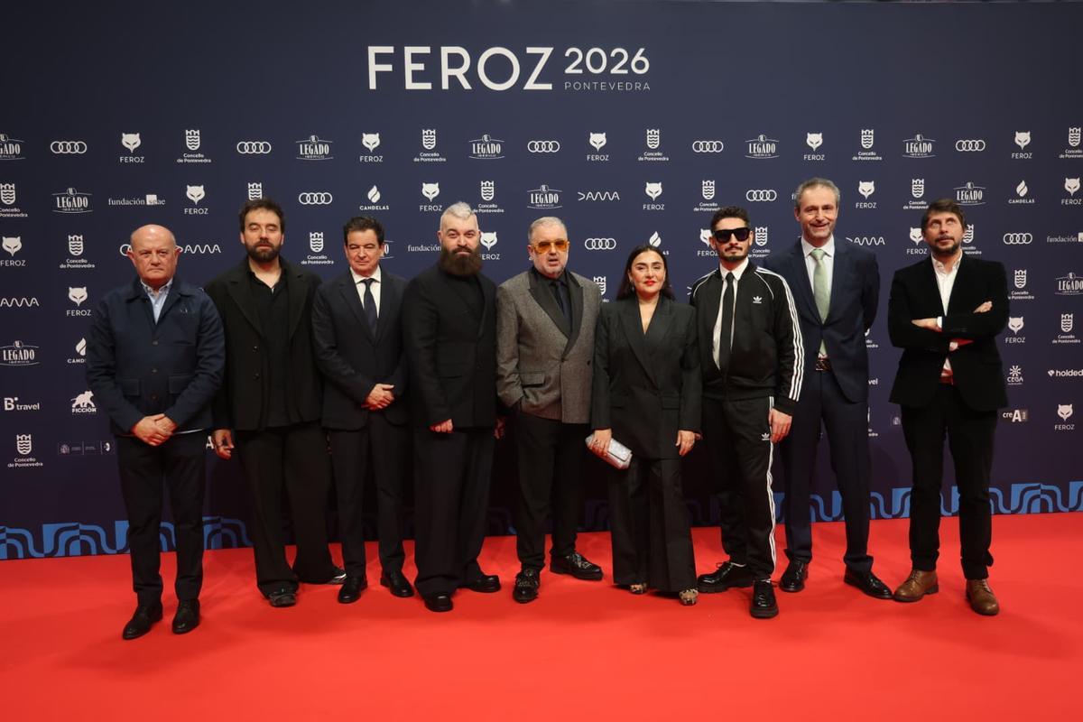 El equipo de la serie Furia El equipo de la serie Furia