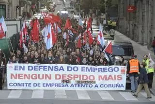 Más de 200 trabajadores coruñeses denuncian cada mes sus despidos
