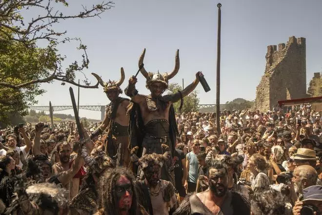 Desembarco vikingo en Catoira 2023