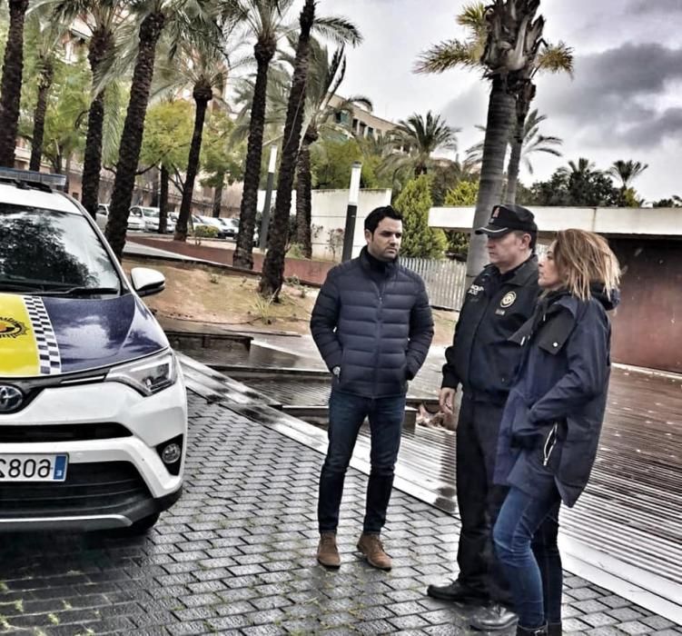 El alcalde de Paterna visita el Parc Central.