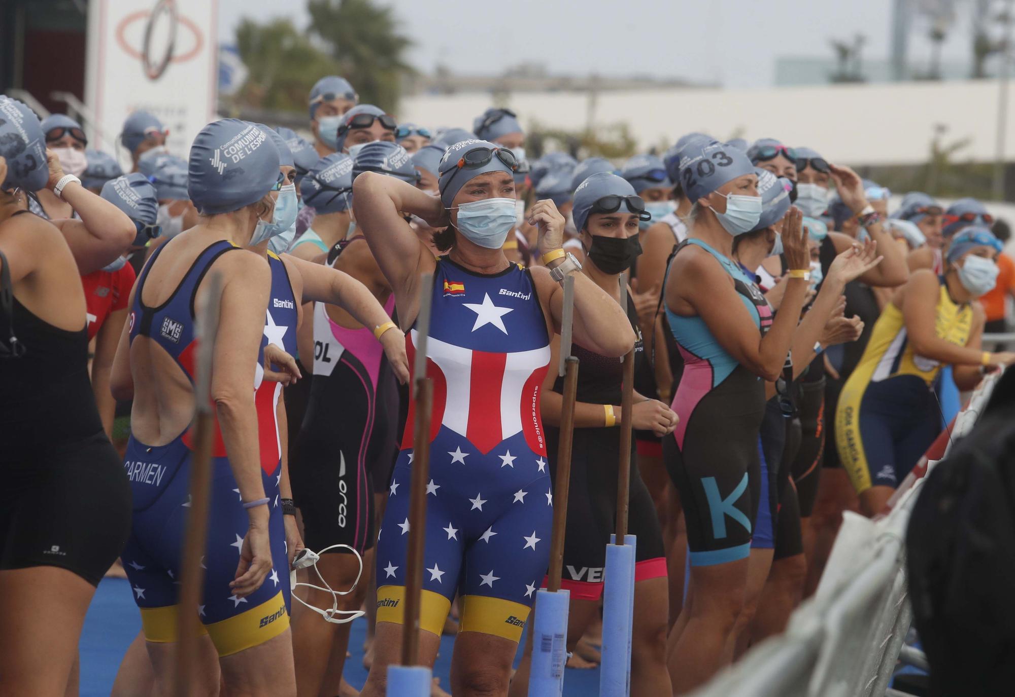 Europe Triathlon Championships Valencia 2021.  Supersprint Open masculino y femenino