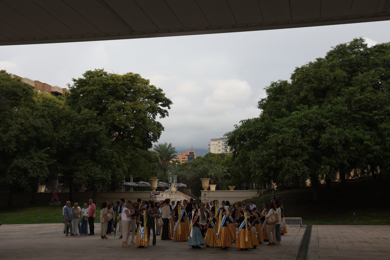 Acto del 9 d'Octubre en Benidorm