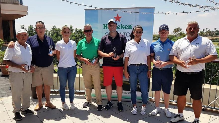 El Circuito Heineken corona a De las Heras y González en Roda Golf