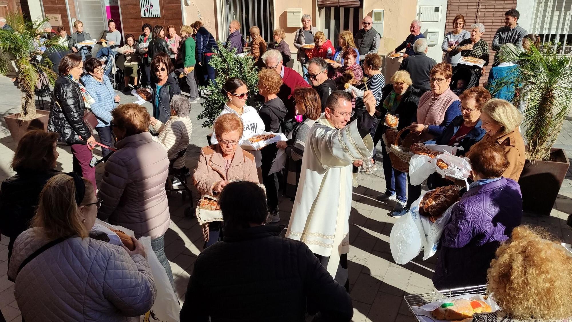 Daimús, Guardamar, Xeraco, l'Alqueria, Piles y Xeraco se vuelcan con Sant Antoni