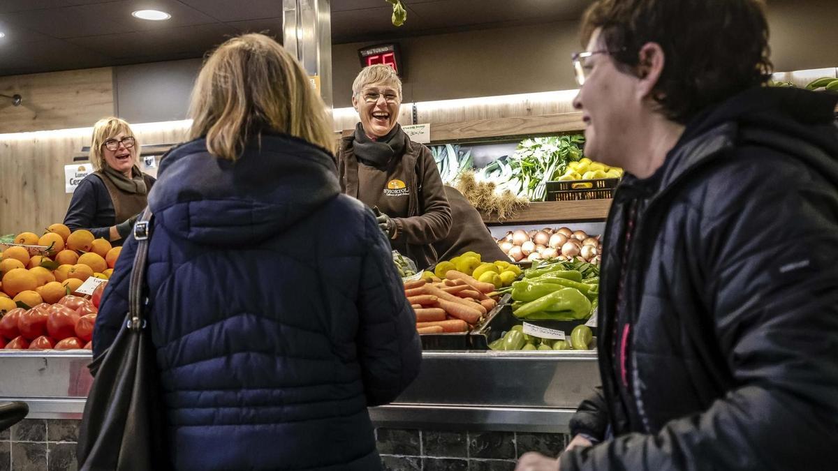 Der letzte Verkaufstag am Marktstand von s&#039;Hortolà.