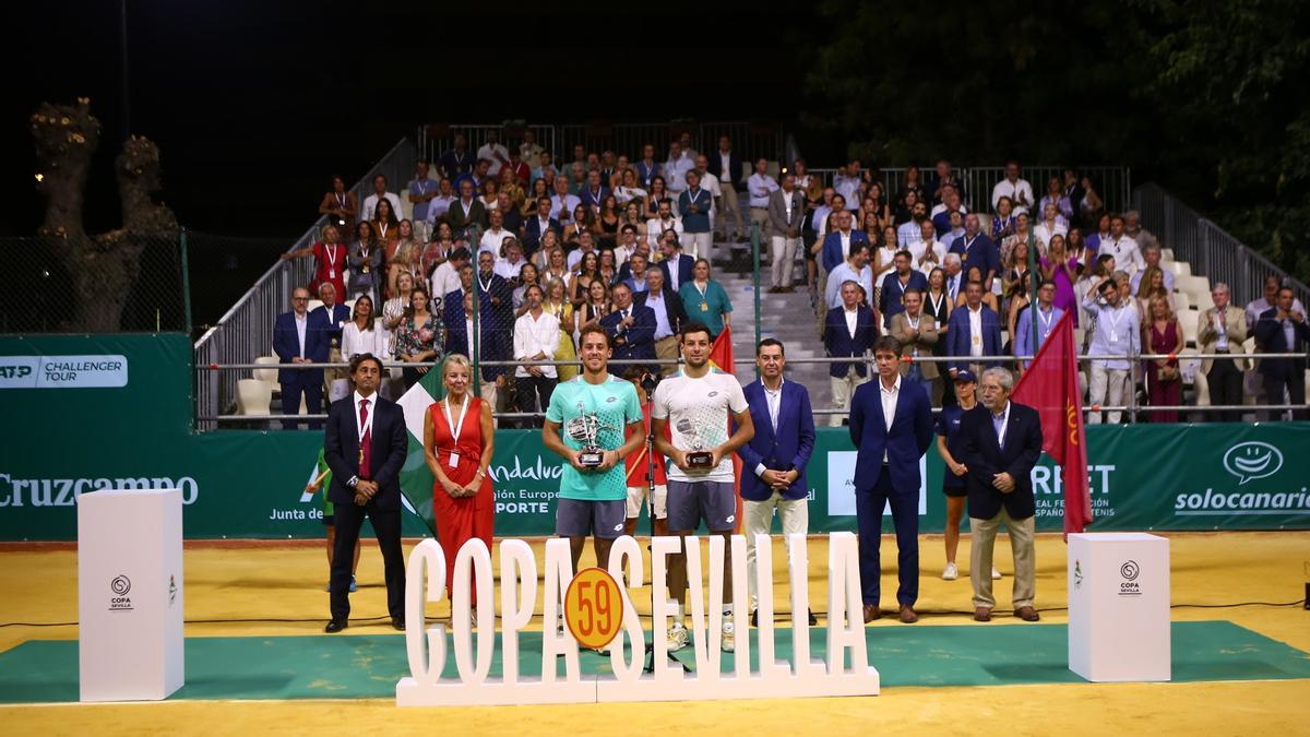 Bernabé Zapata, finalista del torneo de Sevilla