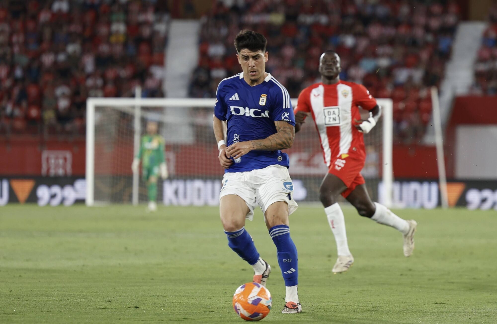 Así fue el primer partido del play-off entre el Almería y el Real Oviedo 