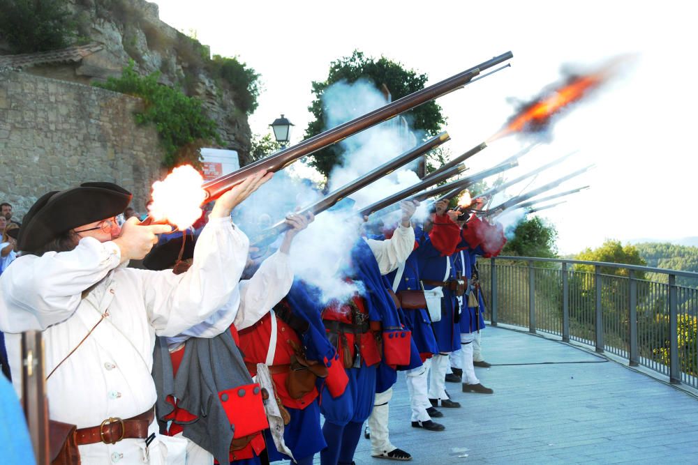 Commemoració de la Batalla de Talamanca i placa homenatge a Muriel Casals