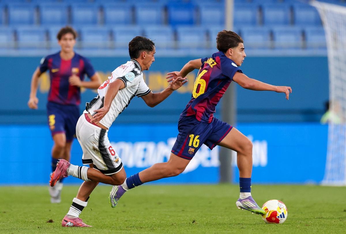 Las mejores imágenes del Barça Atlètic vs Castellón B (4-0)