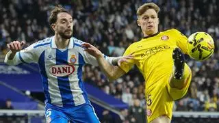 Espanyol-Girona: El Girona s'enlaira (0-2)