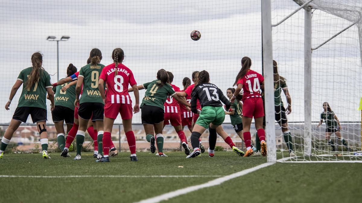 Imagen del Cacereño Femenino-Atlético de Madrid B.