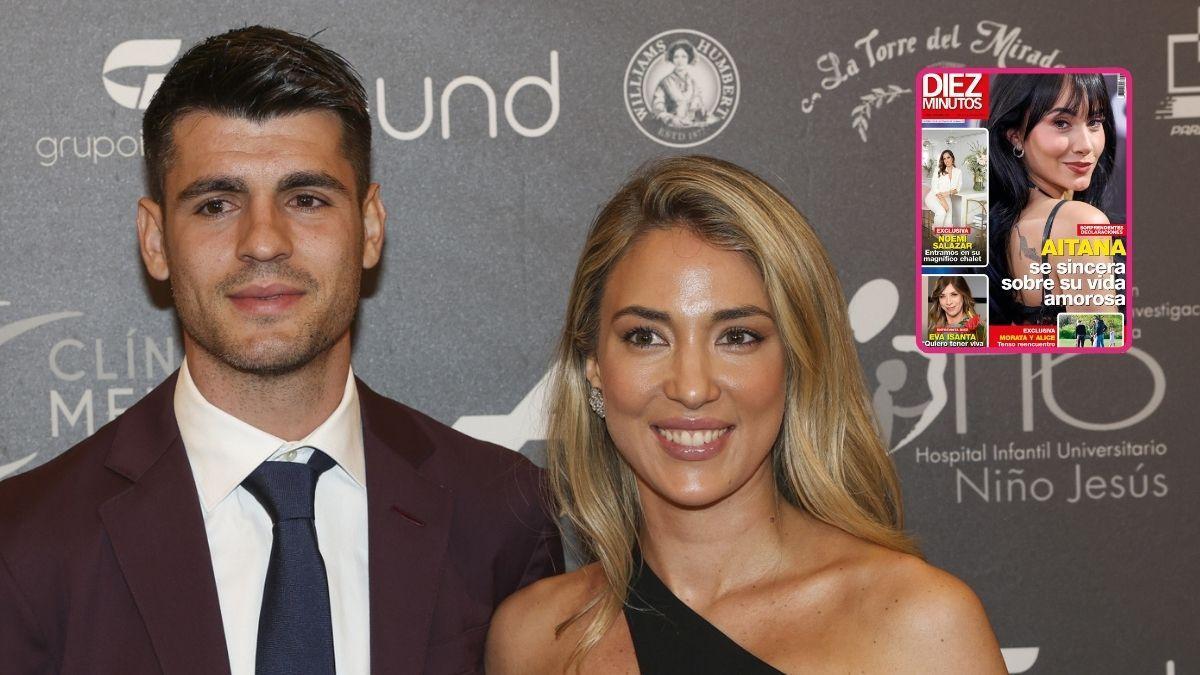 Alvaro Morata y Alice Campello protagonizan un tenso reencuentro