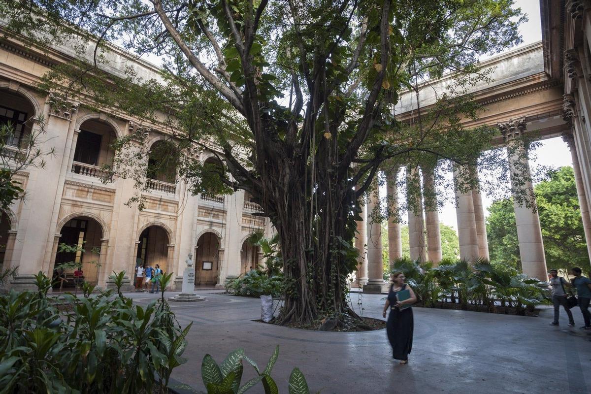 Universidad de La Habana, en el barrio de El Vedado