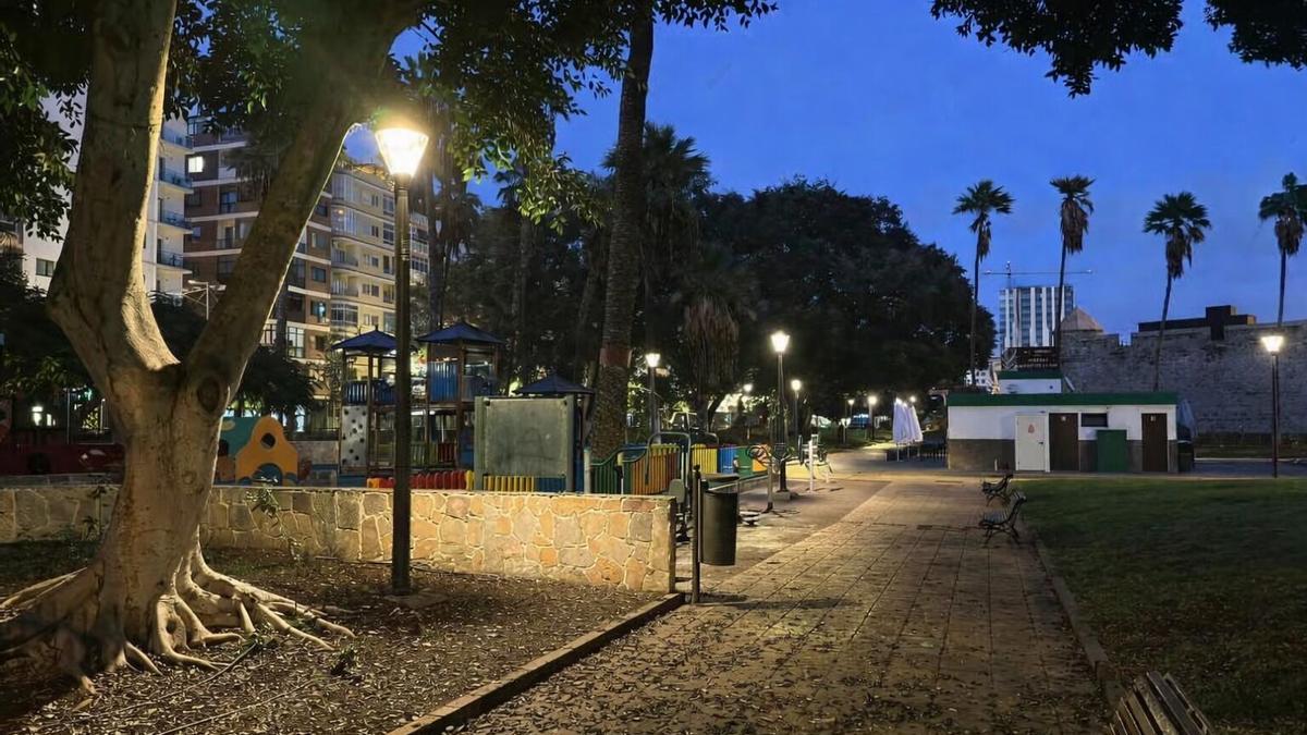 Nuevas luminarias LED en el Castillo de La Luz