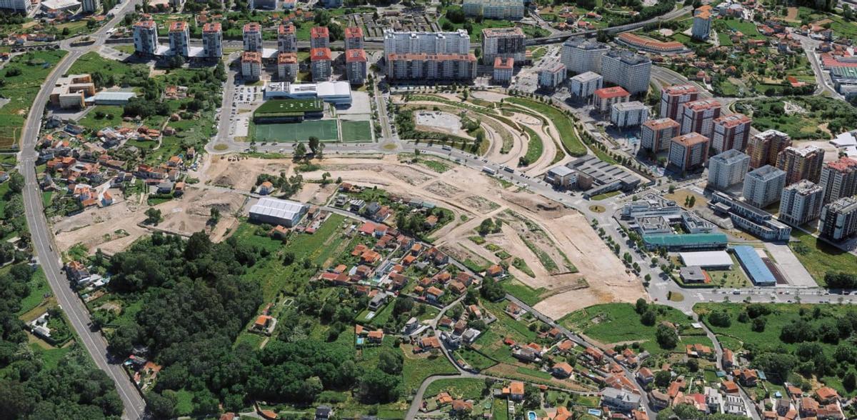 El satélite de Apple muestra los cambios en Vigo de los últimos años