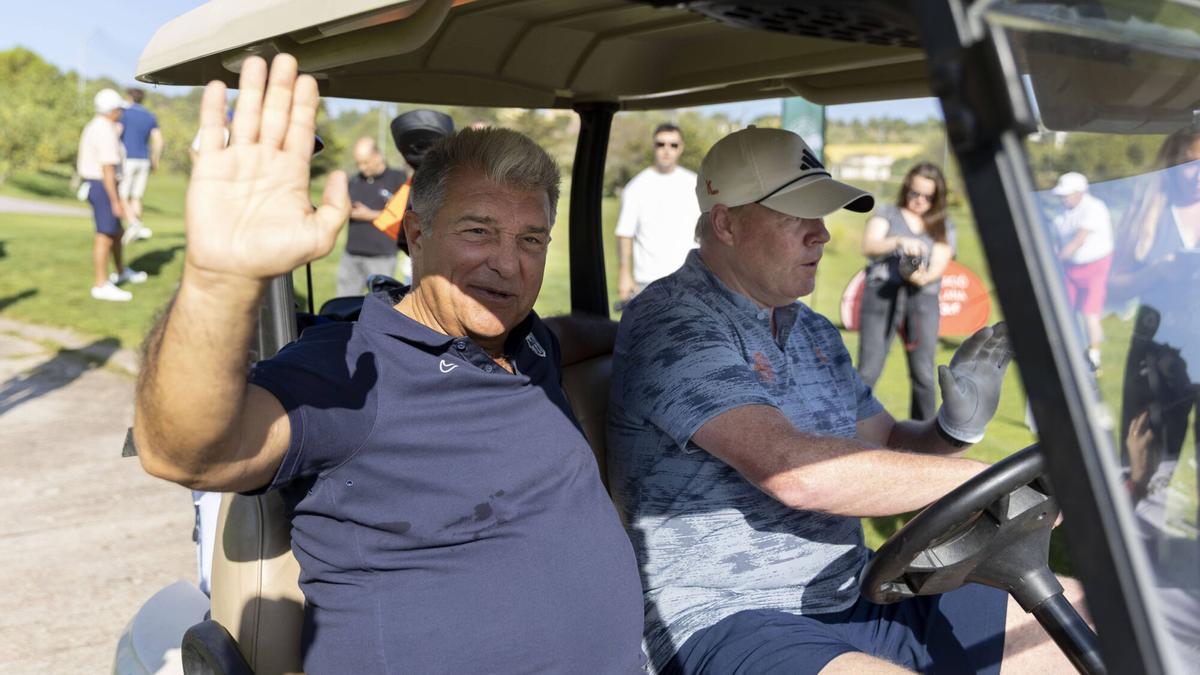 Laporta, sobre la reconciliación con Koeman: “No fue un café, fue un carajillo”