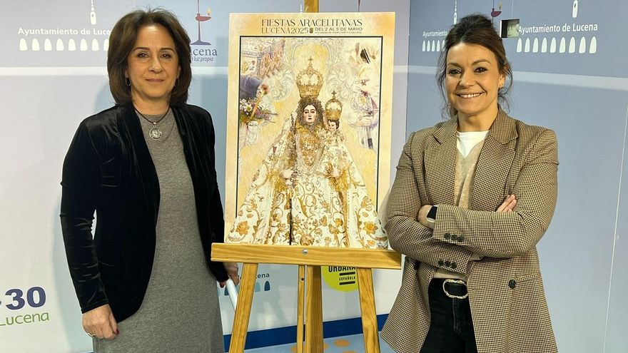Lucía Bujalance firma el cartel de las Fiestas Aracelitanas de Lucena 2025