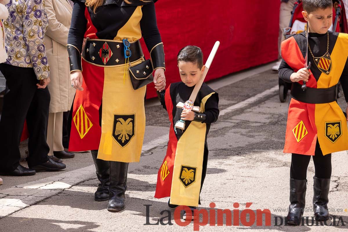 Desfile infantil en las Fiestas de Caravaca (Bando Cristiano)