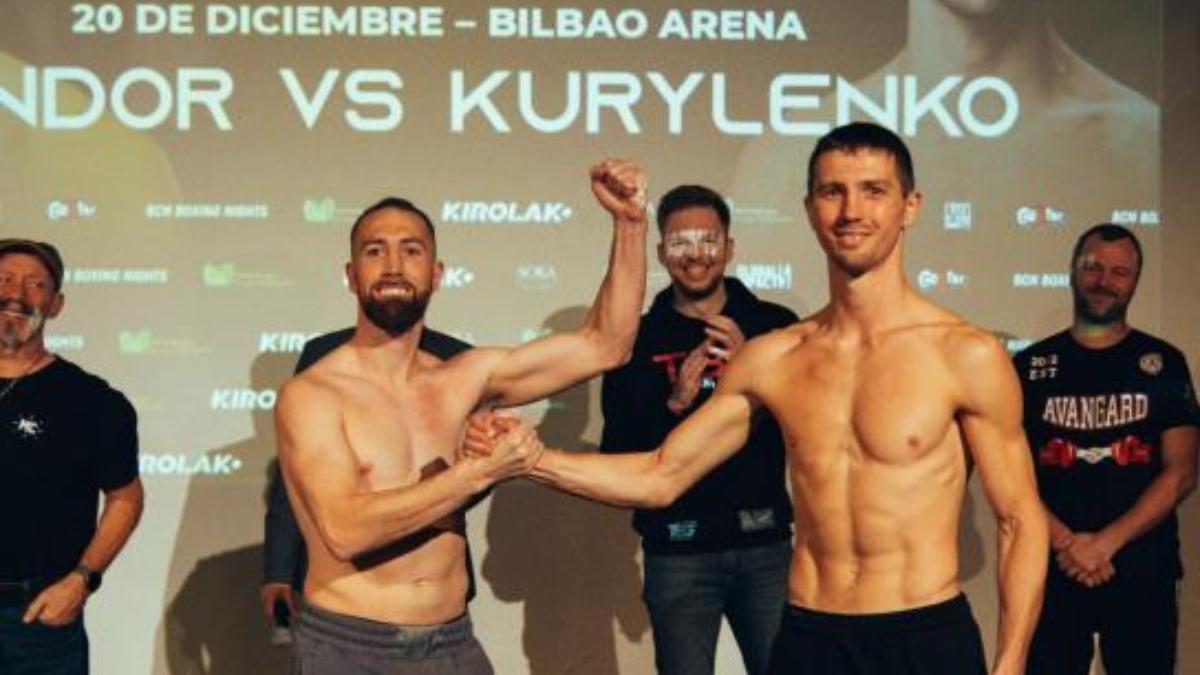 Todo listo para el Sandor Martín - Yanis Kurylenko