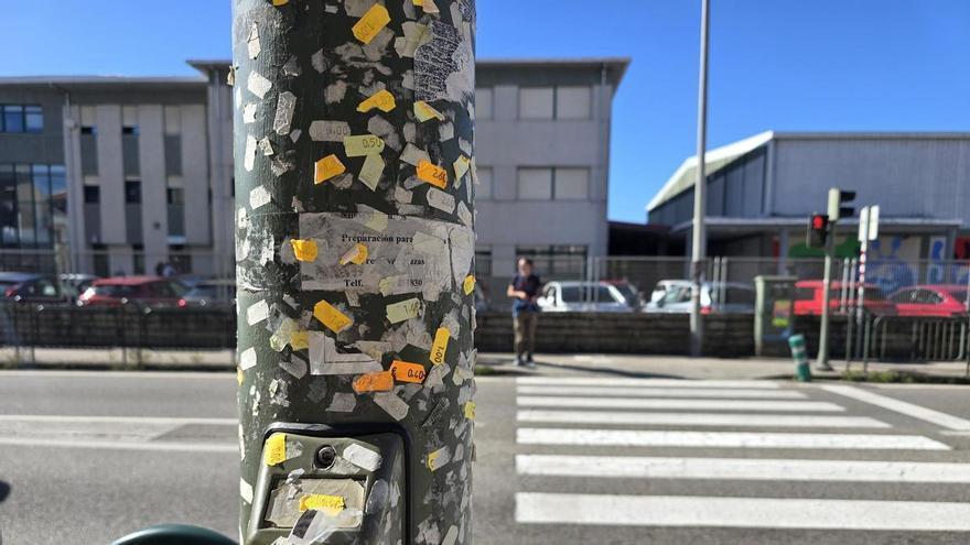 El semáforo con más precio de Cangas