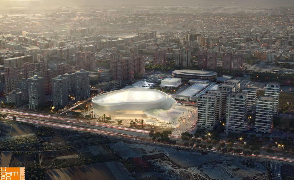 Proyecto del nuevo Arena para Valencia