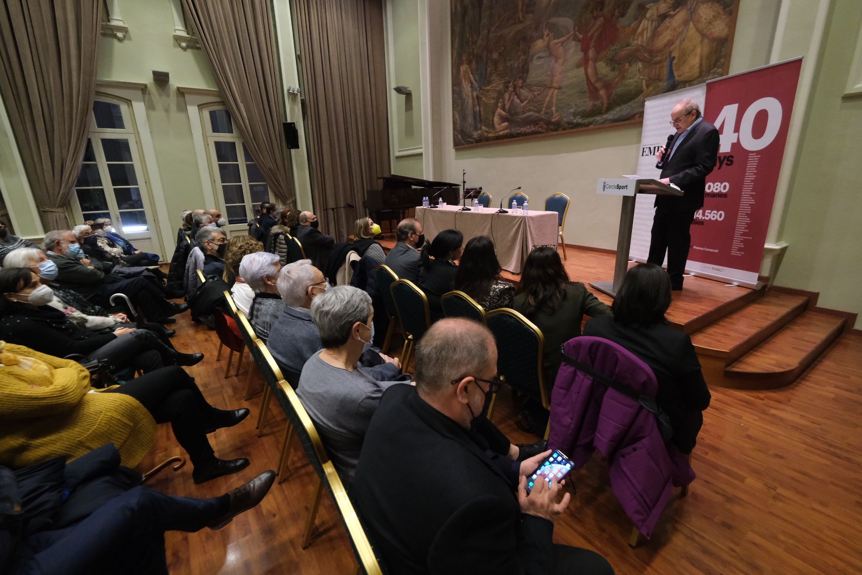 La Premsa Comarcal celebra el 40è aniversari al Cercle Sport de Figueres