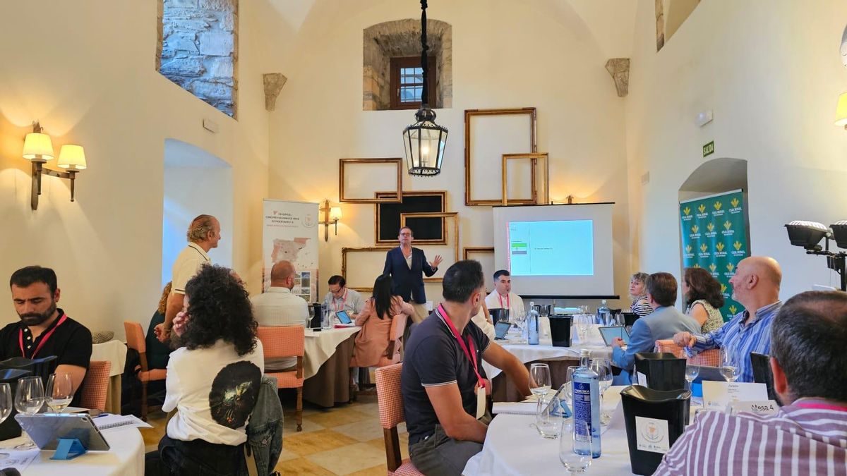 Un momento de las jornadas, celebradas en el parador nacional de Corias.
