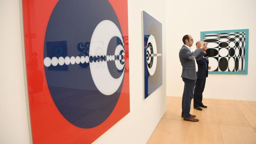 Exposición 'Métrica y espiritualidad' del artista José Antonio Míguez en Afundación