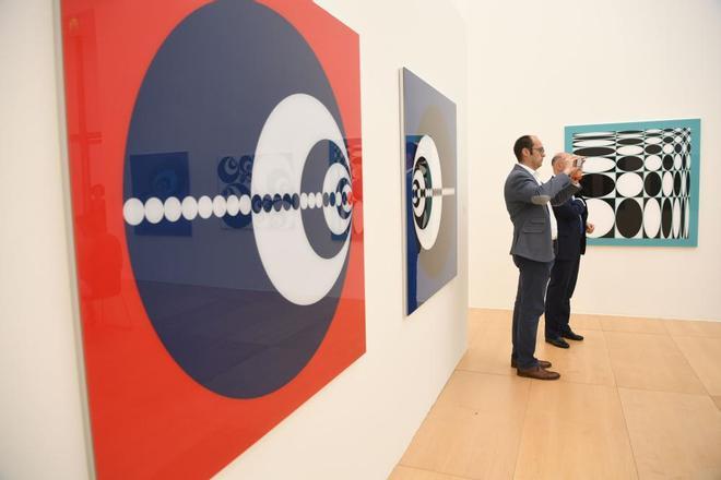 Exposición 'Métrica y espiritualidad' del artista José Antonio Míguez en Afundación