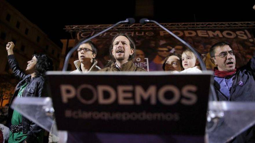 La campaña de las europeas de Podemos, la mejor valorada