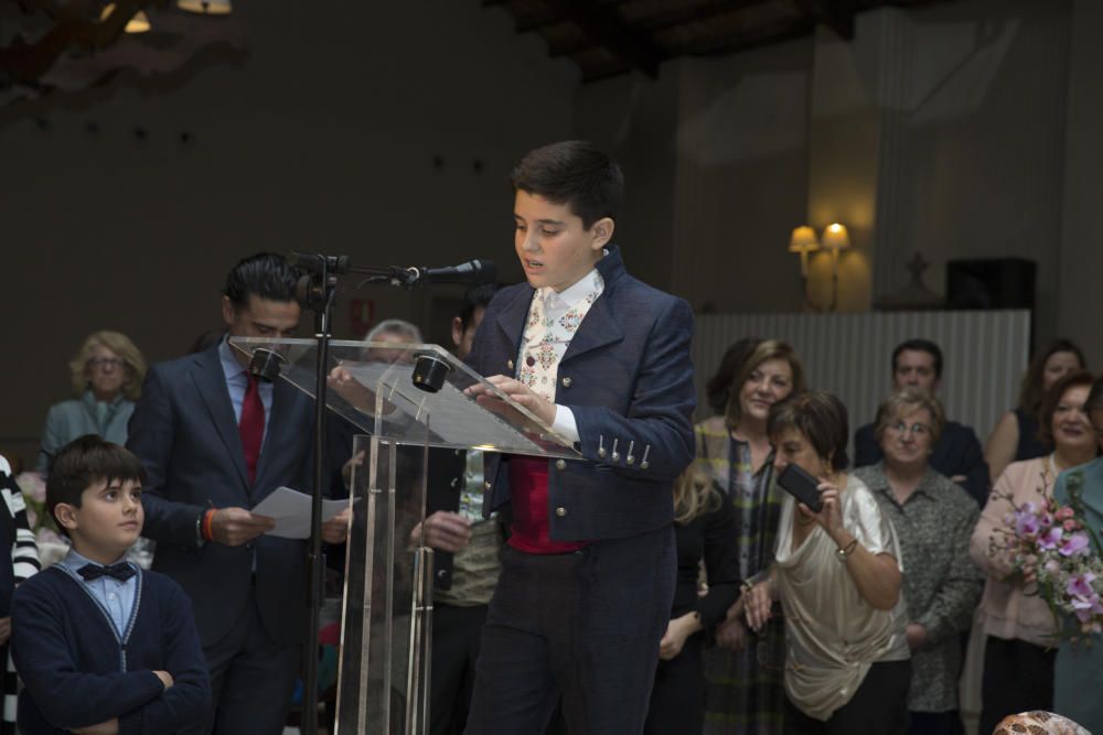 Presentación de las falleras mayores de Convento Jerusalén