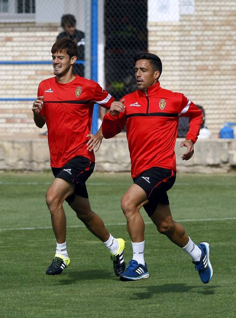 Fotogalería del entrenamiento del Real Zaragoza en la Ciudad Deportiva