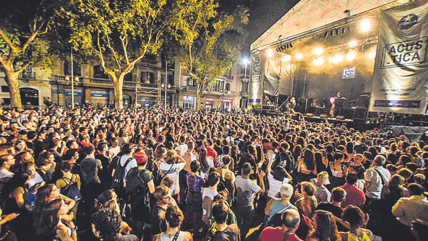 Un dels escenaris de l&#039;Acústica de Figueres, en una imatge d&#039;arxiu.