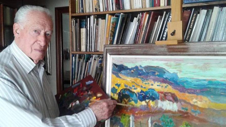 Francisco Pedraja: &quot;Cuando pintas un paisaje, pintas tu interior&quot;