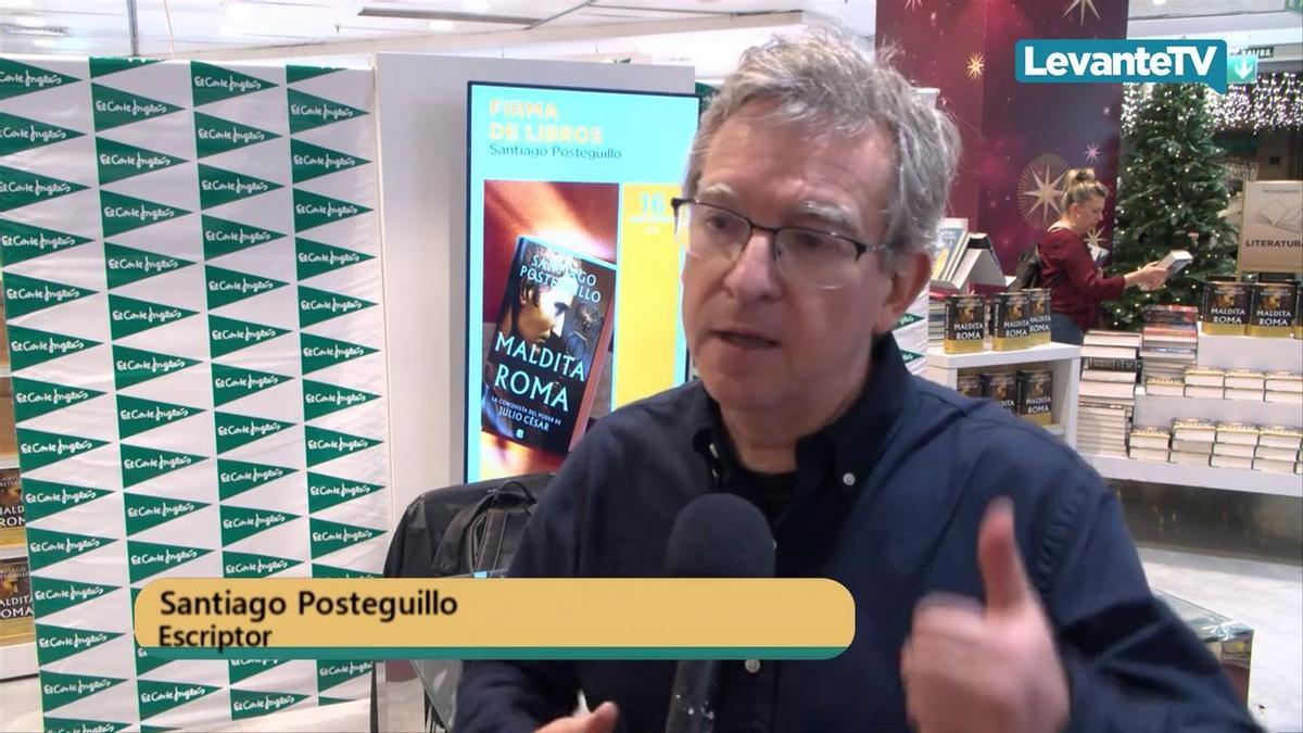 "Maldita Roma", l'últim llibre de l'escriptor valencià Santiago Posteguillo