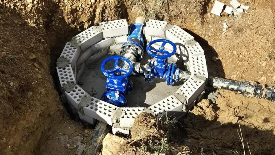 La Iglesuela del Cid renueva casi dos kilómetros de la conducción de agua de La Tosquilla