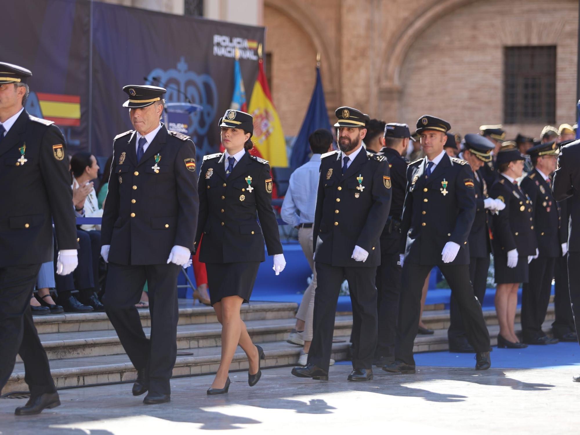 La Policía Nacional de Valencia celebra el Día de los Santos Ángeles Custodios