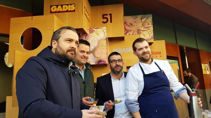 Presentación da Feira do Cocido, hoxe, en Santiago.