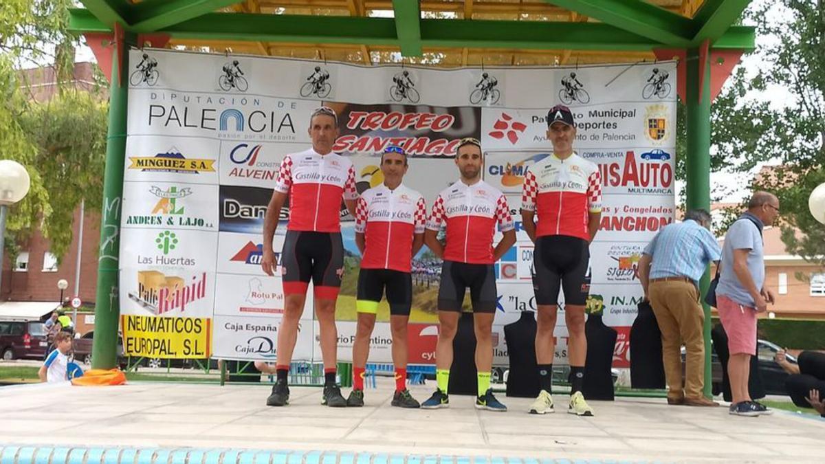 Javier Castaño Villar, en el podio. | Cedida