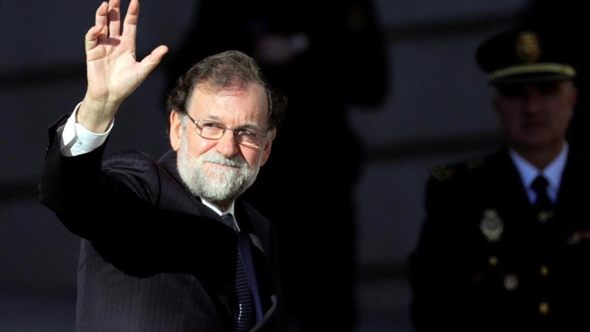 El expresidente Mariano Rajoy, en una imagen del pasado diciembre.