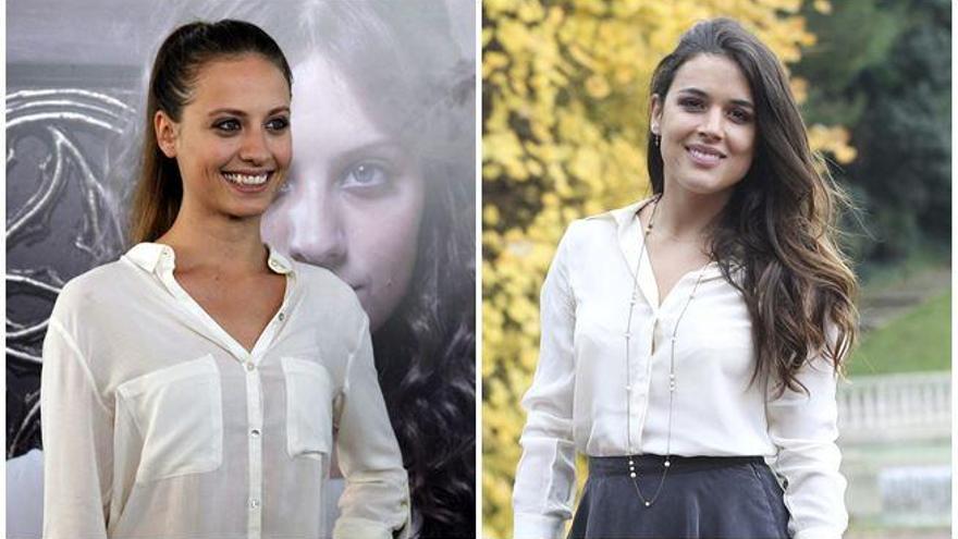 Las actrices Michelle Jenner y Adriana Ugarte.