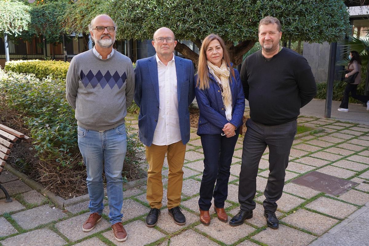 Miembros de la UCV junto al chef José Andrés