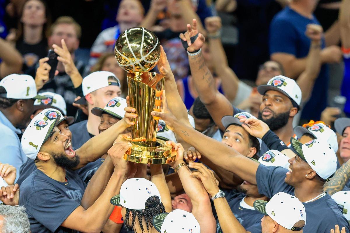 Los Knicks, campeones de la NBA