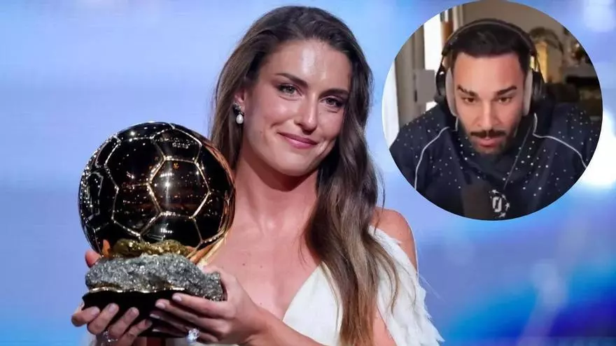 La vergonzosa reacción de Adil Rami al discurso de Alexia Putellas en el Balón de Oro