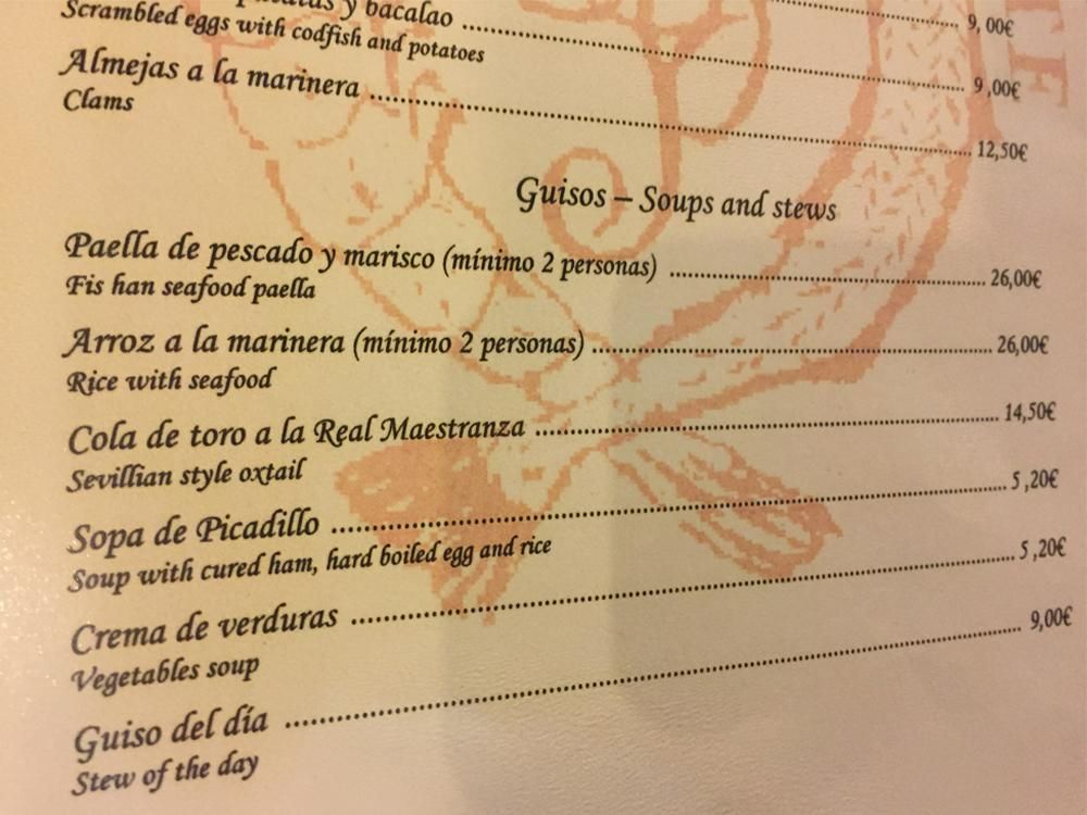 Restaurante Las Piletas en Sevilla