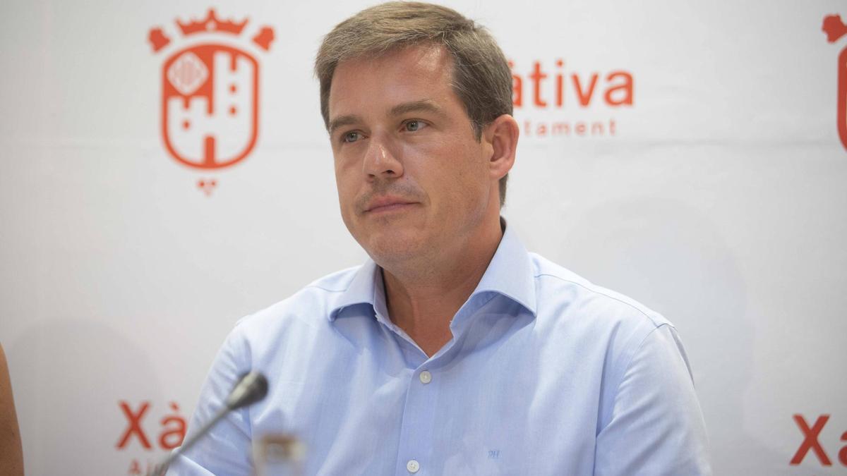 Roger Cerdà, alcalde de Xàtiva.